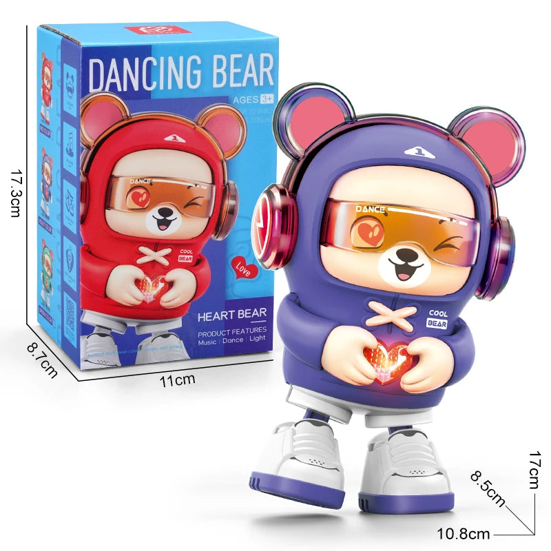 Interactive Baby Toys,with Light&Musical, Dancing,Love Gesture,Fun Moving Crawling Toy for Babies Age 6-12 Months,Toddlers Toy