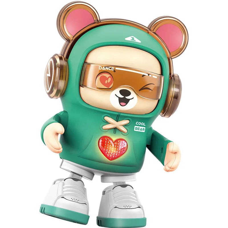 Interactive Baby Toys,with Light&Musical, Dancing,Love Gesture,Fun Moving Crawling Toy for Babies Age 6-12 Months,Toddlers Toy