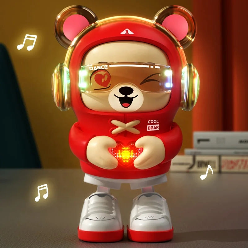 Interactive Baby Toys,with Light&Musical, Dancing,Love Gesture,Fun Moving Crawling Toy for Babies Age 6-12 Months,Toddlers Toy