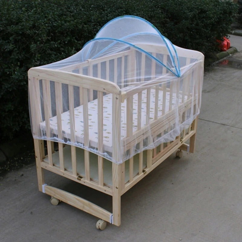 Universal Baby Bed Net Breathable & Comfortable Sleep Solution Portable Infant Bed Support Tent Soft & Comfortable Net