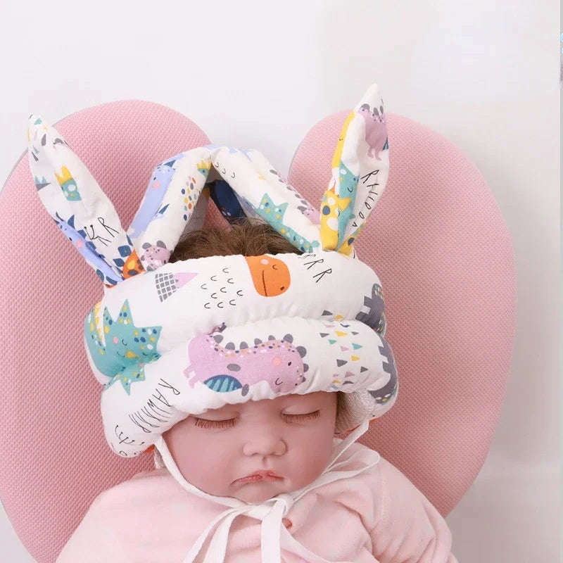 New Baby Safety Helmet Head Protection Hat Toddler Anti-fall Pad Children Learn To Walk Crash Cap Adjustable Protective Headgear