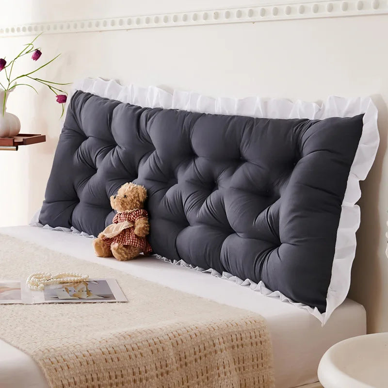 Baby Bed Headboard Pillow Large Barest Colion Proof Bedroom Dormi Tat Bed Headboard Barest Pillow Simple Modern...