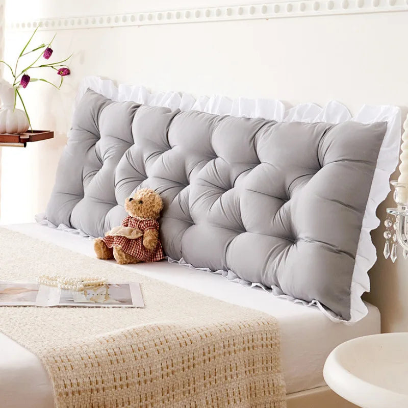 Baby Bed Headboard Pillow Large Barest Colion Proof Bedroom Dormi Tat Bed Headboard Barest Pillow Simple Modern...