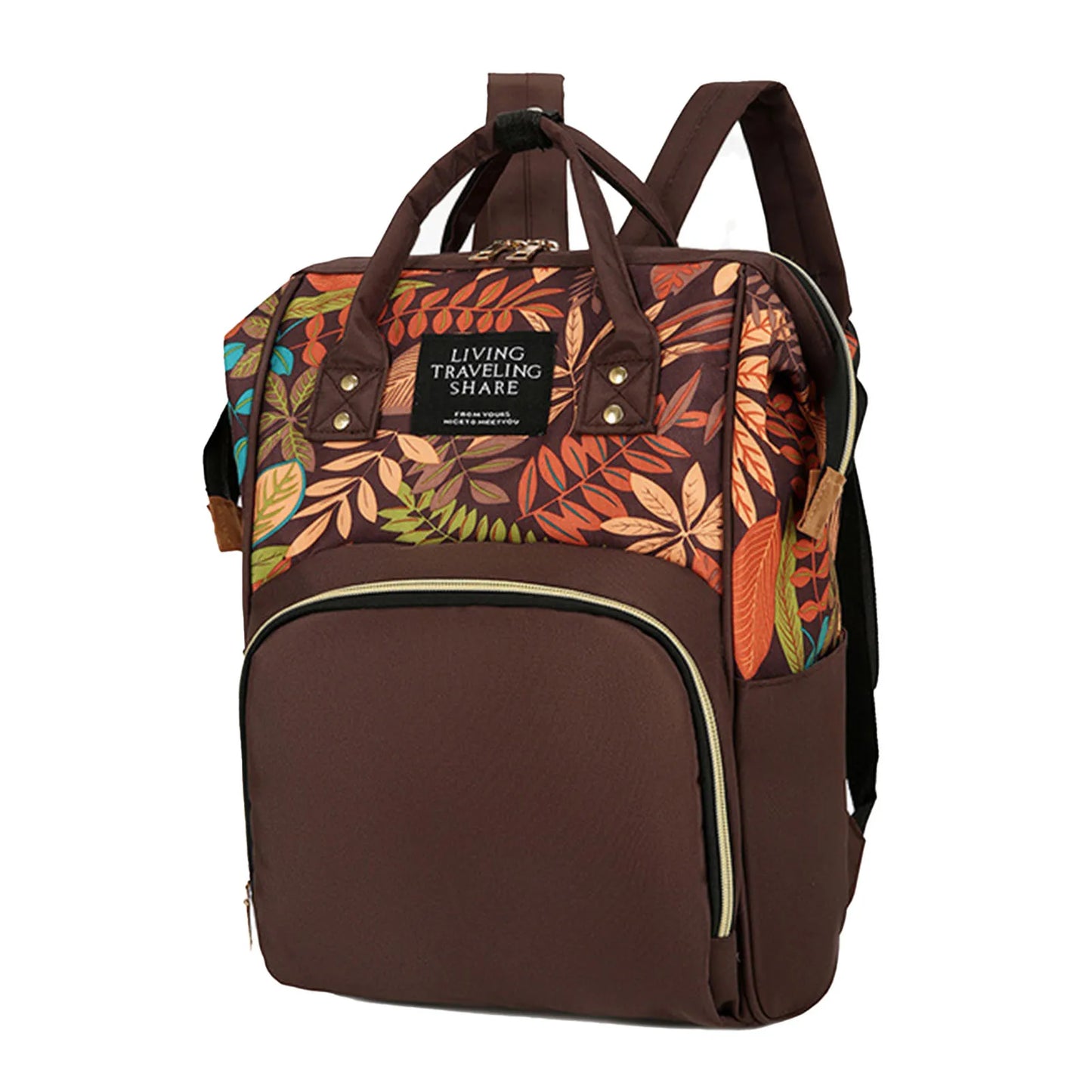 Maternity Travel Bag for Baby Essential Large Capacity Backpack with Anti-theft Back Pocket for Mothers Day Gifts
