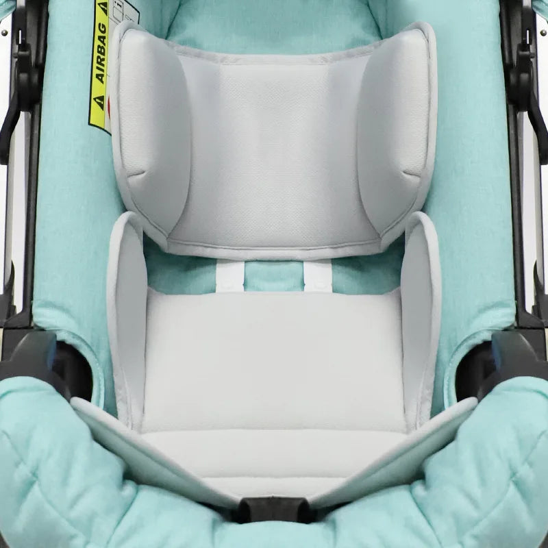 Baby Stroller Seat Cushion Car Safety Newborn Basket Inner Cushion Head Protection Cushion Aaccessories