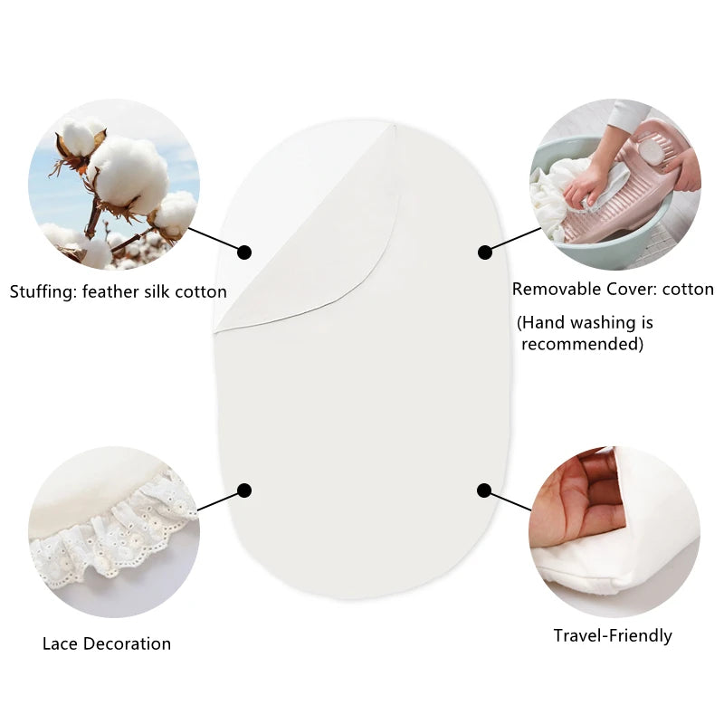 Montessori Bed Mattress Topponcino Baby Nursing Pillow NIDO Newborn Materials Childcare Utensils for 0-3Months Girl Boy