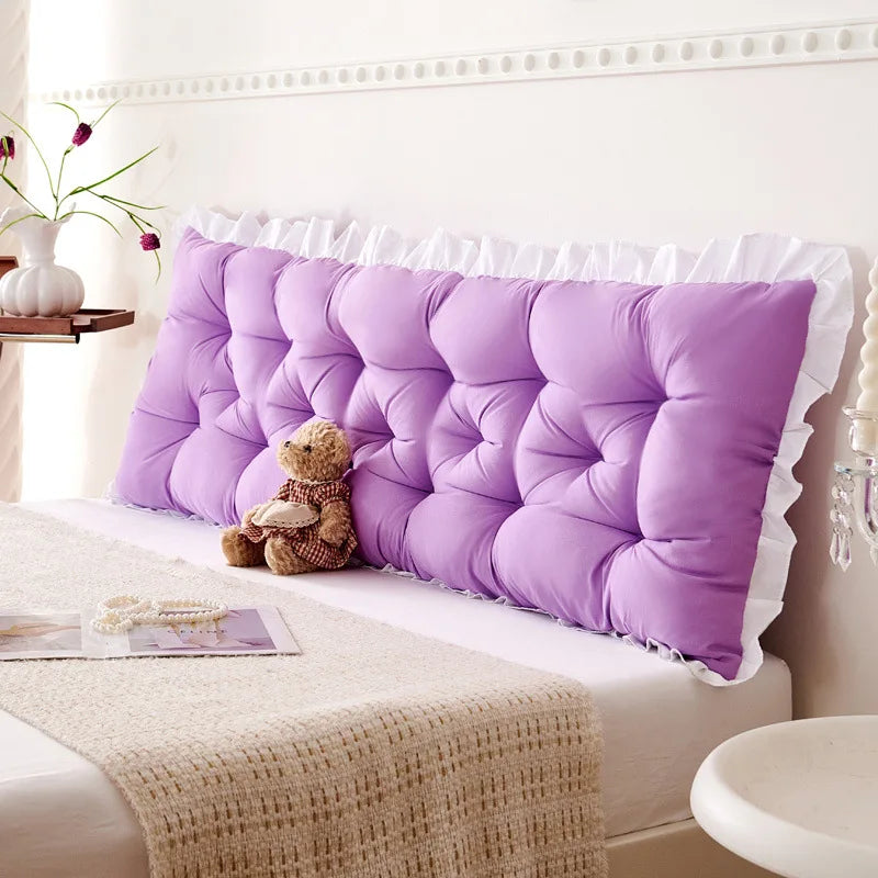 Baby Bed Headboard Pillow Large Barest Colion Proof Bedroom Dormi Tat Bed Headboard Barest Pillow Simple Modern...