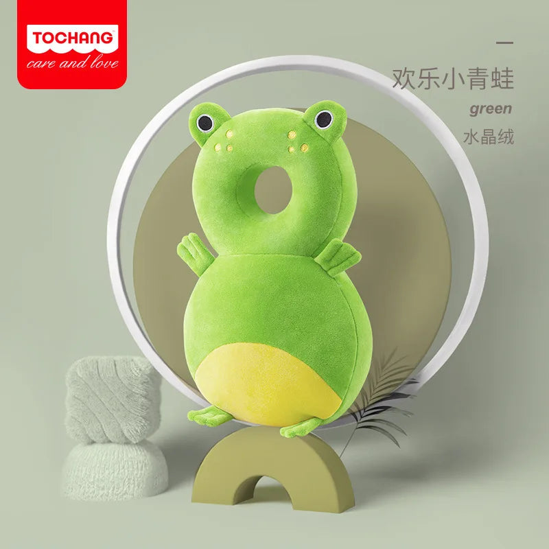 Baby Head Body Supports Protector Safety Pillow for Toddlers Cotton Cartoon Backpack Cushion Infant Security Headgear Car Seat