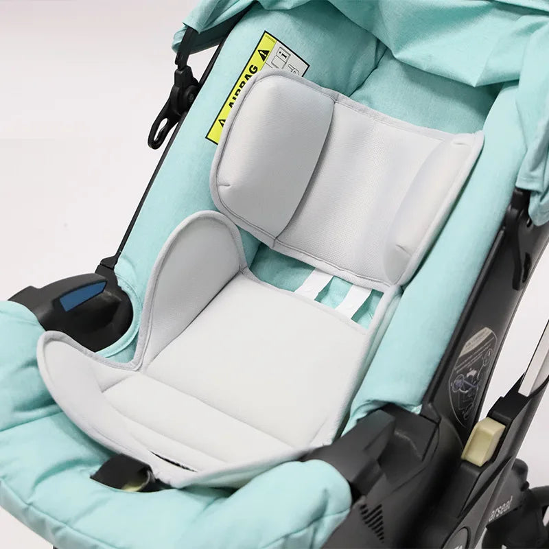 Baby Stroller Seat Cushion Car Safety Newborn Basket Inner Cushion Head Protection Cushion Aaccessories