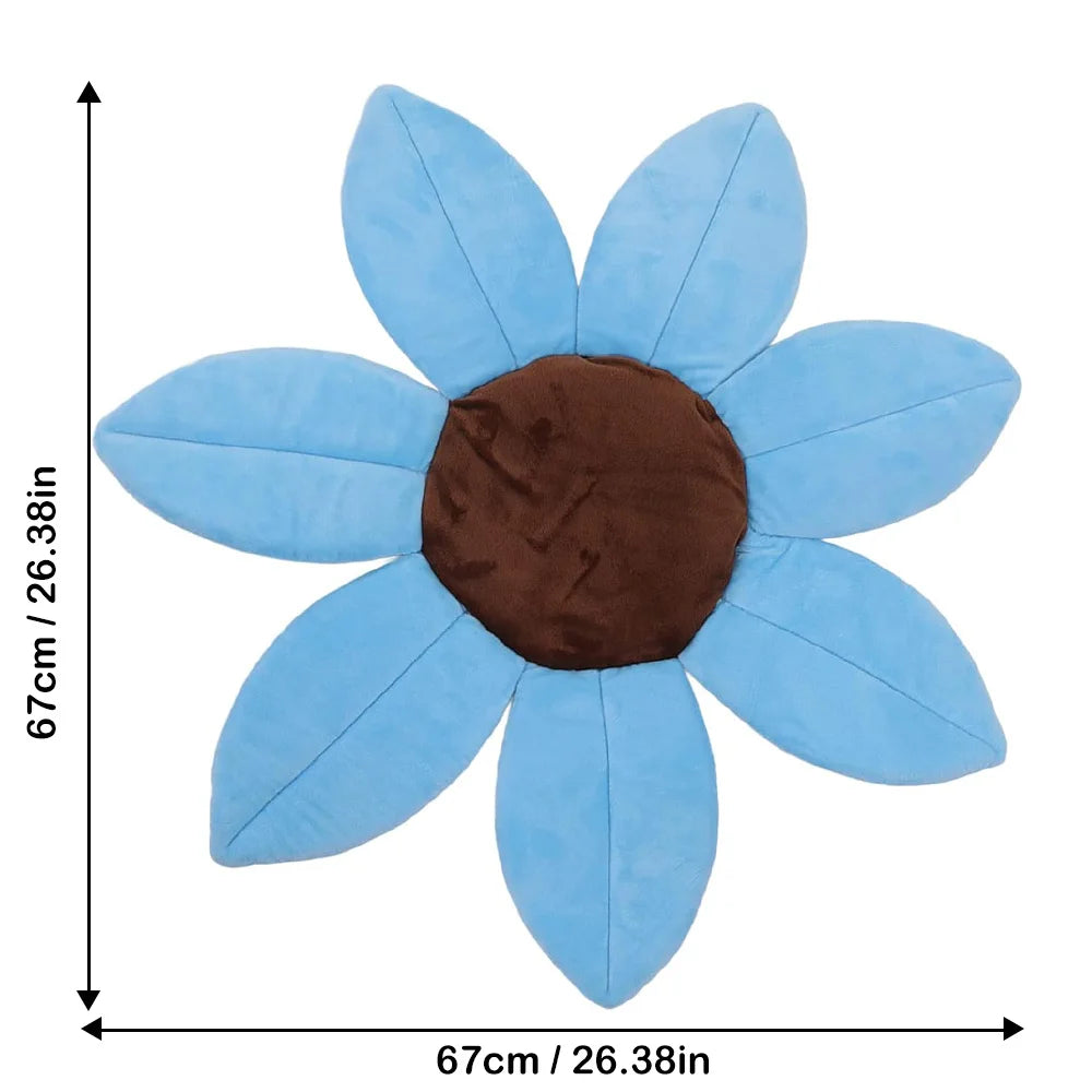 1PCS Baby Bath Pad for Infant Newborn | Soft Flower Petals for Sink Bathtub Essentials Shower | Bathtub Mat for Bathtub Tub Sink