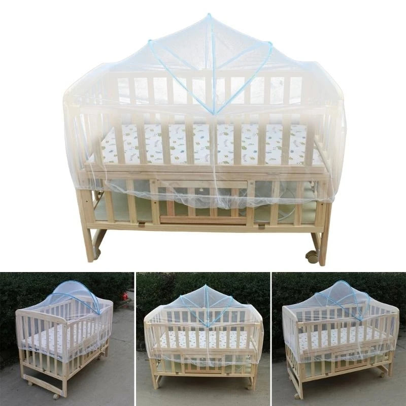 Universal Baby Bed Net Breathable & Comfortable Sleep Solution Portable Infant Bed Support Tent Soft & Comfortable Net