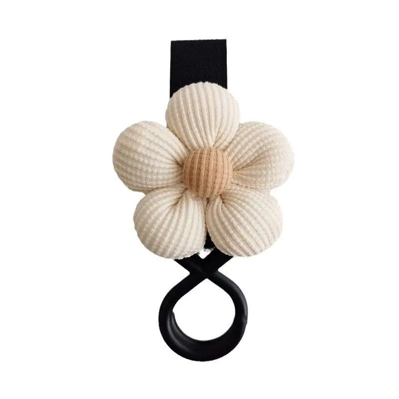 Newborn Essentials Storage Accessory; Sweet Flower Design Stroller Bag and Umbrella Hook