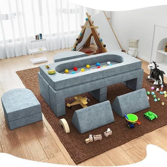Children's Sofa Directly From The Manufacturer Baby Reading Play Folding Kit Lazy Furniture Building Block Sofa