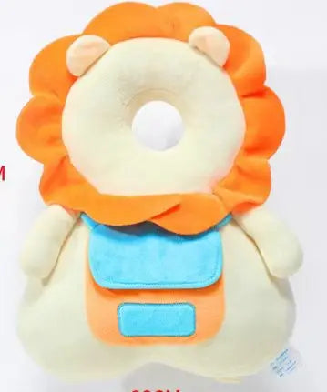 Baby Head Body Supports Protector Safety Pillow for Toddlers Cotton Cartoon Backpack Cushion Infant Security Headgear Car Seat