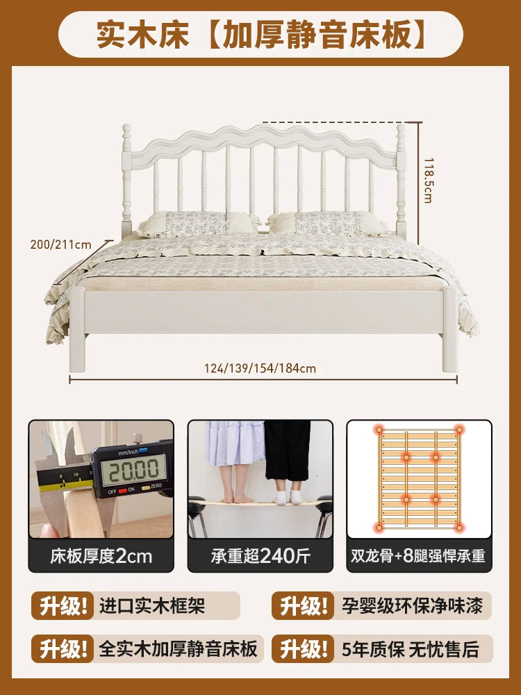 Children Baby Bed Modern Luxury Beauty Nordic Design Sun Sleeping Bed Beauty European Simple Girls Wooden Beliche Furniture