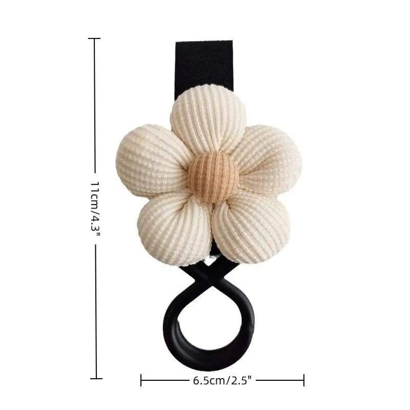 Newborn Essentials Storage Accessory; Sweet Flower Design Stroller Bag and Umbrella Hook