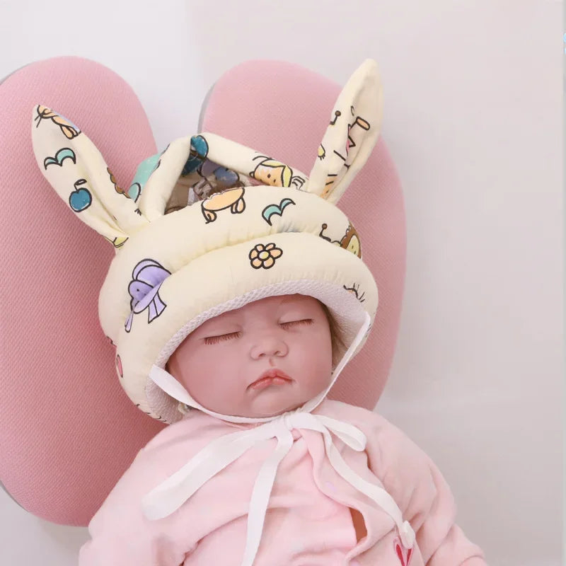 New Baby Safety Helmet Head Protection Hat Toddler Anti-fall Pad Children Learn To Walk Crash Cap Adjustable Protective Headgear