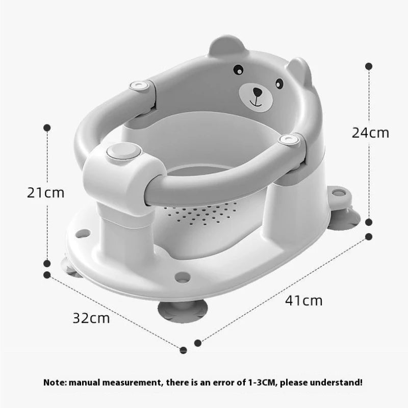 Baby Bathing Seats For Home Use Baby Bathing Artifact Lying On Newborn Bathtub Seats For Non-slip Bath Stool Bath Stool